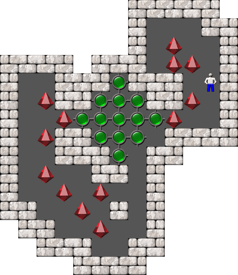 Sokoban Kevin 07 level 18